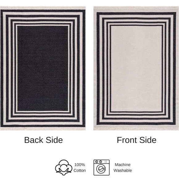 2x3 Rug - Machine Washable Entry Rug with Non-Slip Backing - Picture 7 of 9